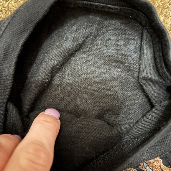 Women's Black Graphic Tee - Picture 2 of 2